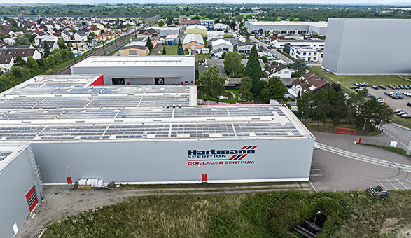 Erweiterung des Hartmann Coillagerzentrums im Jahr 2023